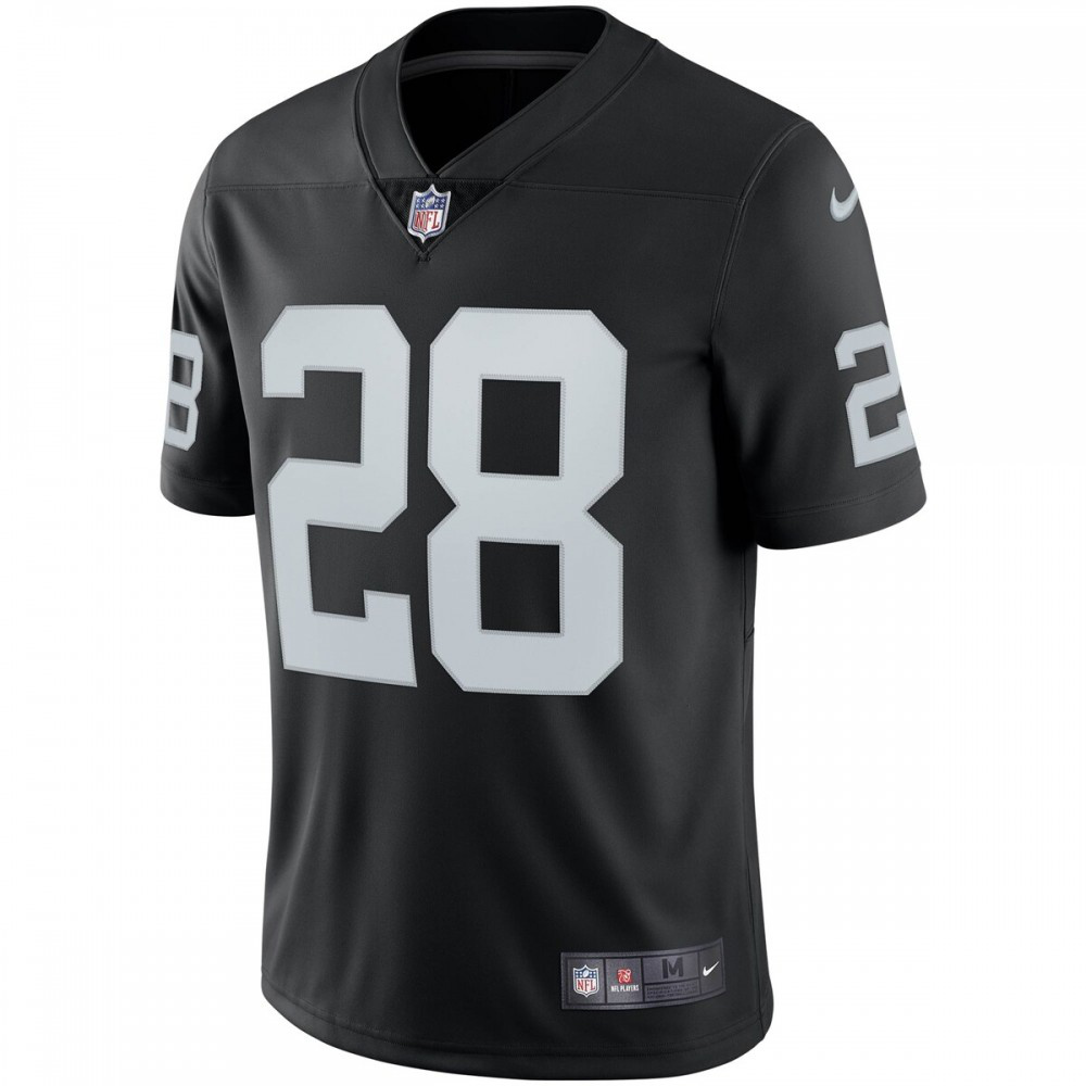 Josh Jacobs Las Vegas Raiders Nike Vapor Limited Jersey - Black-GridironStore